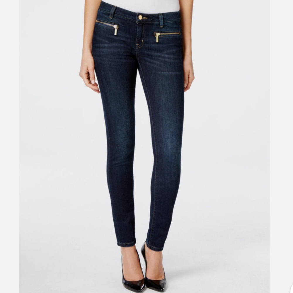 Michael Kors Skinny Jeans Dark Blue Wash